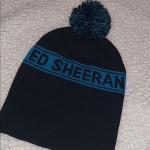 Ed Sheeran merch beanie hat